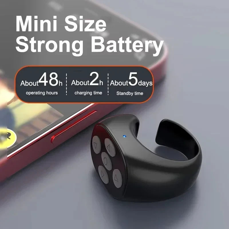 Smart Fingertip Ring Remote