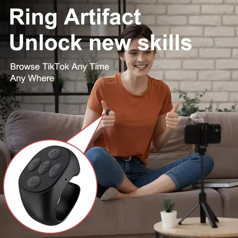 Smart Fingertip Ring Remote