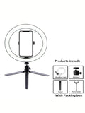 Portable Ring Light with Tripod Stand