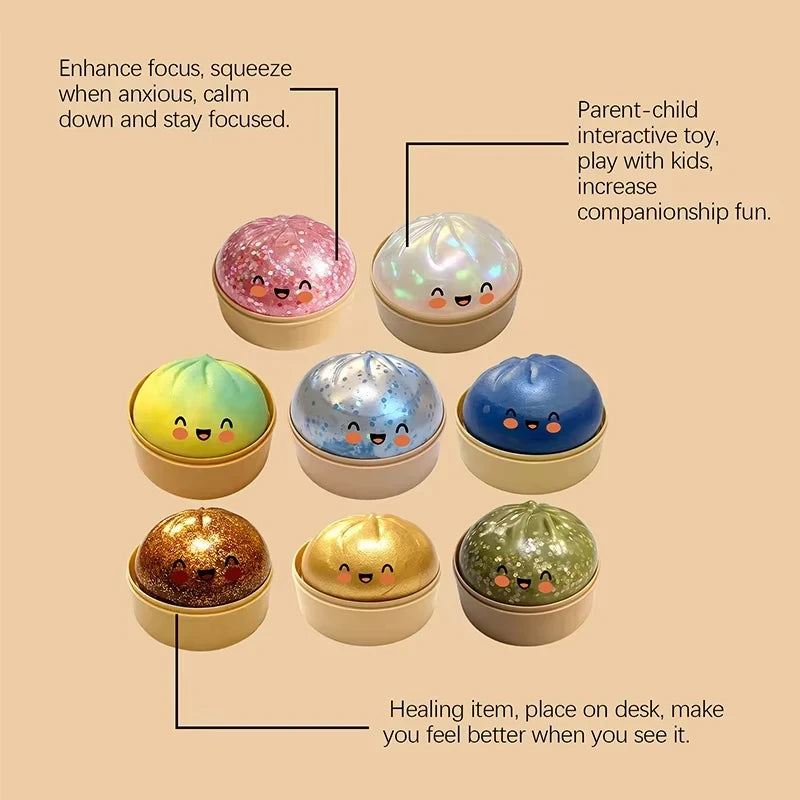 Simulation Dumpling Decompression Ball